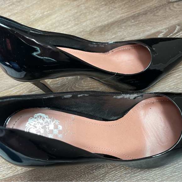 Vince Camilo - Kain Black Smooth Pointed Toe Pump - Picture 4 of 7